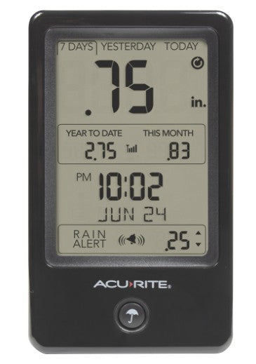 PLUVIOMETRO DIGITAL CON ALARMA ACURITE