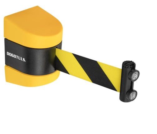 CINTA RETRACTIL MAGNETICA 5 MTS AMARILLO/NEGRO