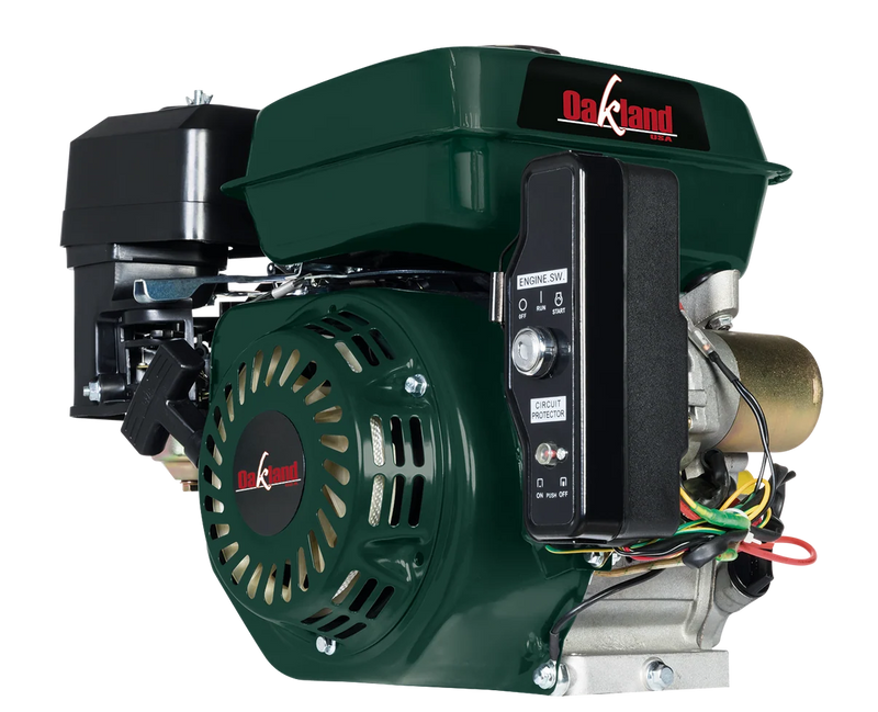 MOTOR A GASOLINA OAKLAND, 6.5 hp, 212 cc, ENCENDIDO MANUAL/ELECTRICO