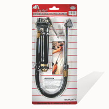 INFLADOR CALIBRADOR DE CABEZA DOBLE, 1/4" NPT, PITBULL