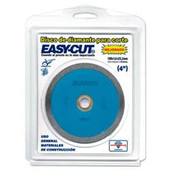 DISCO DE DIAMANTE 4" X 7/8" RIN CONTINUO PARA CORTADORA DE LOSETA, EASY-CUT