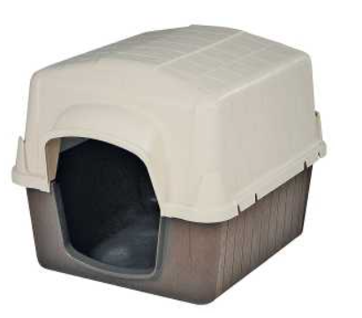 CASITA PARA PERROS GRANDE DE PLASTICO