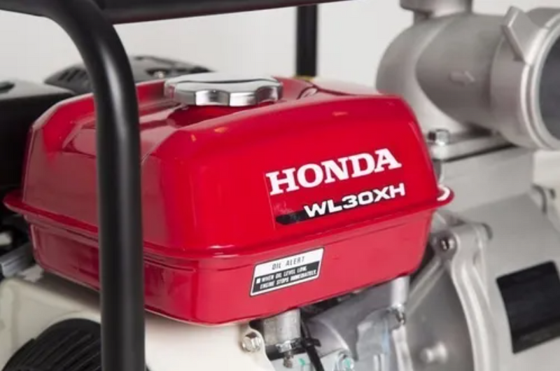 MOTOBOMBA DE 3", A GASOLINA, 4.8 hp, 1,100 L/min, GP160 HONDA WL30XM