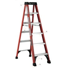ESCALERA TIJERA F.V. 300 LBS  8'
