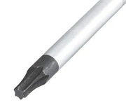Punta de destornillador Torx T15 en el extremo de la varilla metálica