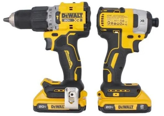 COMBO 20V MAX,BRUSHLESS, ROTOMARTILLO Y ATORNILLADOR DE IMPACTO, 2 BAT. Y CARGADOR, MALETIN