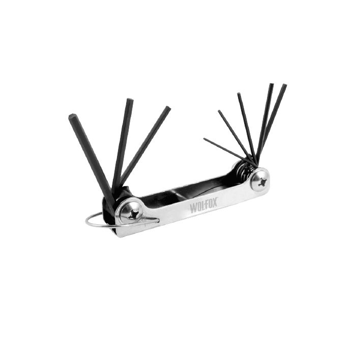JUEGO DE 8 LLAVES TORX , ESTUCHE TIPO NAVAJA