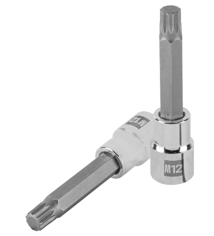 DADO PUNTA LARGA BRISTOL M12 CUADRO DE 1/2" TRUPER