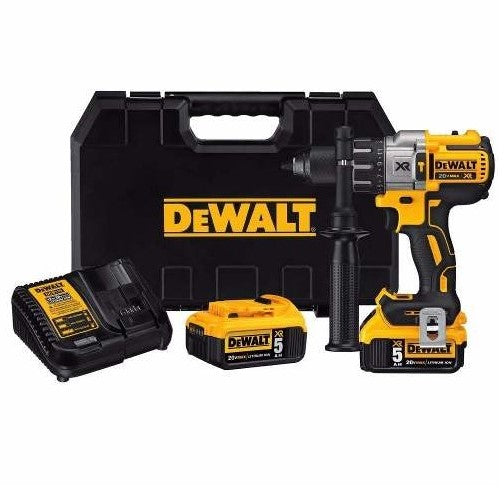ROTOMARTILLO ATORNILLADOR 20V. MAX, XR, BRUSHLESS, 2 BAT. 5.0 Ah XR, CARGADOR Y ESTUCHE