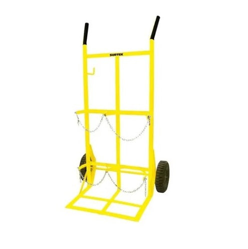 DIABLITO PARA TANQUE DE GAS Y/O ACETILENO, LLANTA NEUMATICA 16"