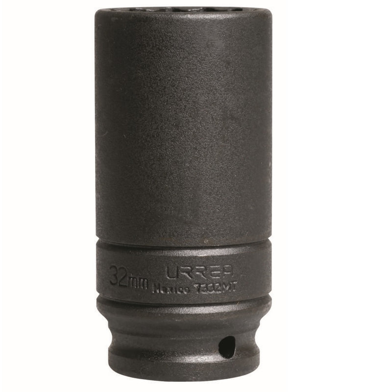 DADO DE IMPACTO DE 14 mm, CUADRO DE 1/2", 6 PUNTAS, LARGO