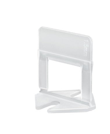 ANCLAS PARA NIVELACION DE AZULEJO 1.5 mm, 100 PIEZAS