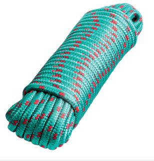 CUERDA DE POLIPROPILENO 5/16" (8 mm), MADEJA DE 15 m, MULTICOLOR