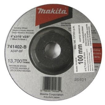 DISCO DE DESBASTE 7" X 1/4" X 7/8", ALUMINIO, MAKITA