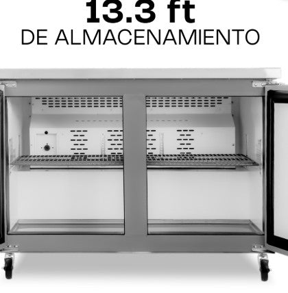 MESA REFRIGERADA  BAJO BARRA 13.3 FT 1/5 HP 2.2A RHINO
