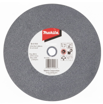 DISCO ESMERILADOR A60 205mmX19mmX15.88mm P/GB800