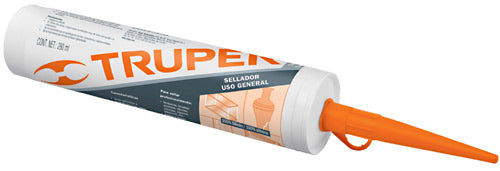 SELLADOR TRANSPARENTE, 100% DE SILICÓN, 280 ML