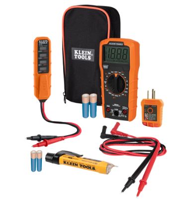 MULTIMETRO DIGITAL 600V CON SELECCION MANUAL ESTUCHE CON ACCESORIOS
