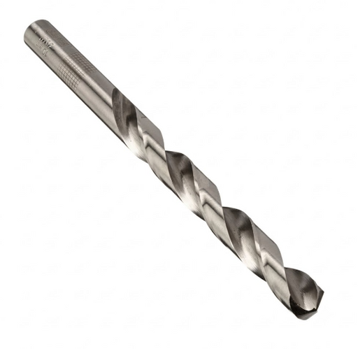 Broca helicoidal HSS-G de 1/4" con punta afilada