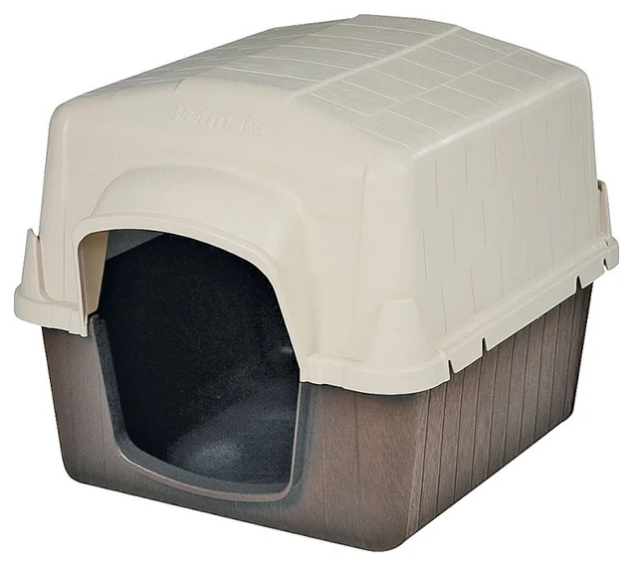 CASITA DE PLÁSTICO PARA PERROS, MEDIANA