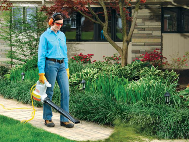 SOPLADORA BGE61, MOTOR ELECTRICO STIHL, CAPACIDAD DE 670M3/H