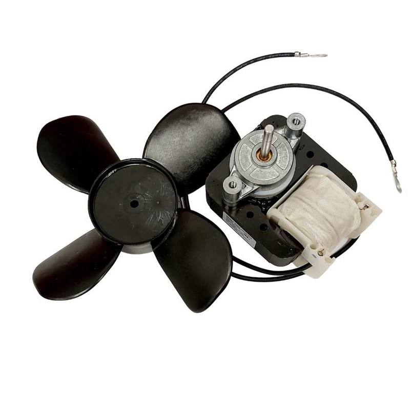 Ventilador con hélice de cuatro aletas y módulo eléctrico para máquina