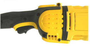 ESMERILADORA ANGULAR DE 7", 2,400W, 8,500 RPM.