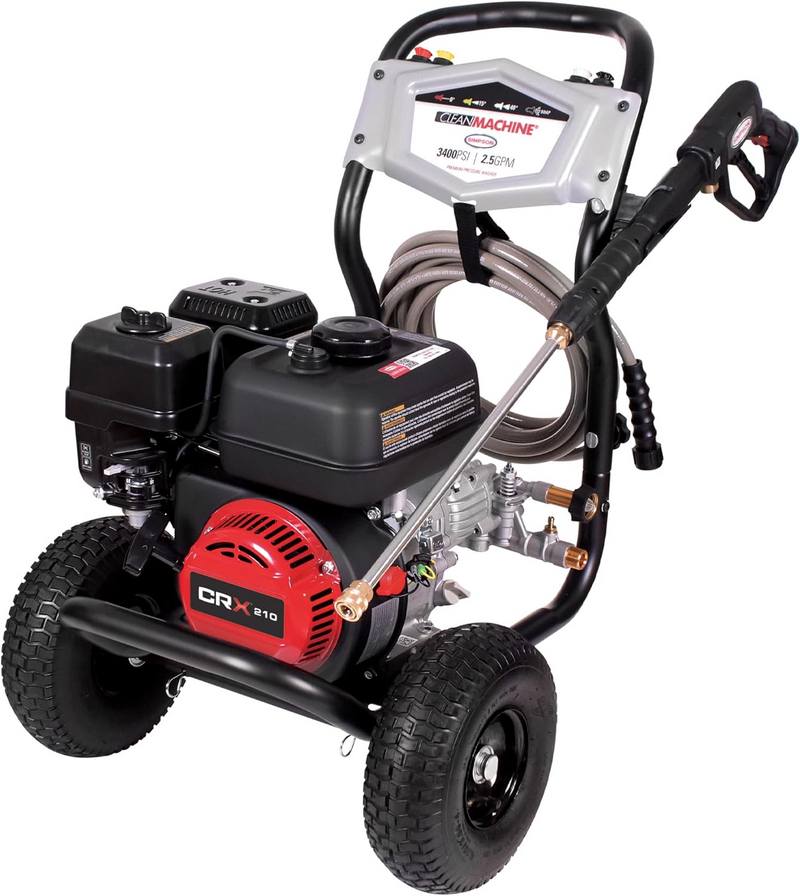 HIDROLAVADORA CON MOTOR A GASOLINA, 3400 PSI SIMPSON