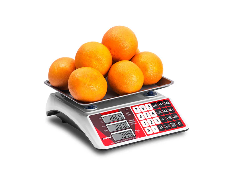 BASCULA ELECTRONICA MULTIFUNCIONES 30 KG
