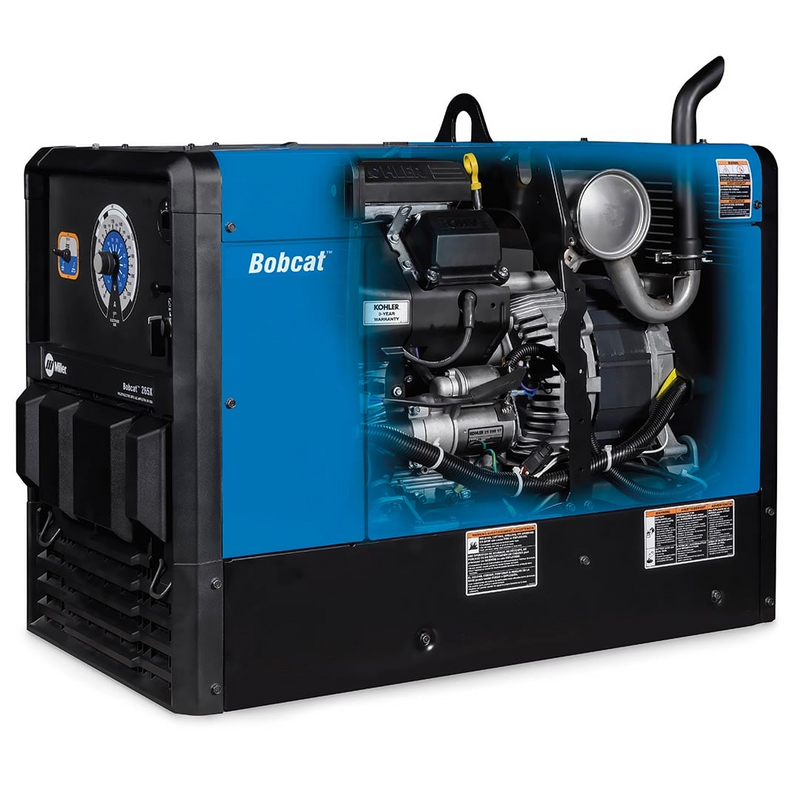 GENERADOR Y SOLDADORA A GASOLINA BOBCAT 265X MILLER, 11000W