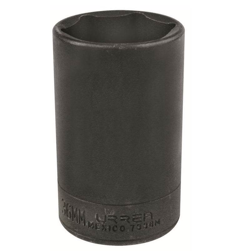 DADO DE IMPACTO DE 18 mm, CUADRO DE 1/2", 6 PUNTAS, LARGO
