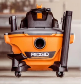 ASPIRADORA ELECTRICA RIDGID, CAPACIDAD DE 6 GALONES MOD. HD06001