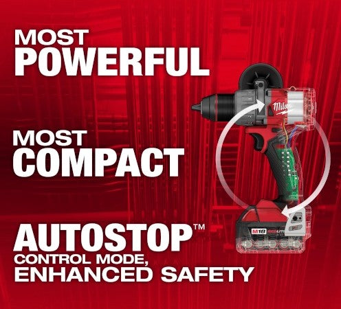 ROTOMARTILLO DE 1/2" M18 FUEL™ KIT CARGADOR Y BATERIAS MILWAUKEE