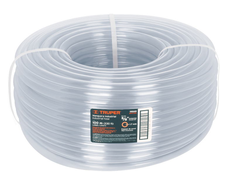 MANGUERA INDUSTRIAL 5/8" POR METRO TRUPER (METRO)