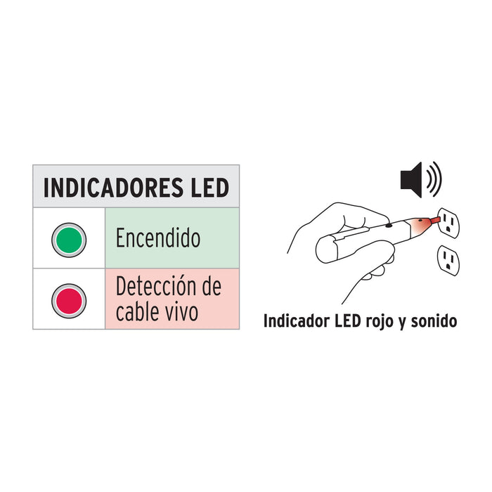 PROBADOR DE VOLTAJE SIN CONTACTO 90-1000V