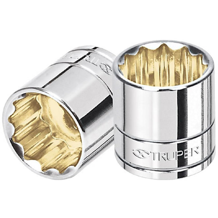 DADO CUADRO DE 3/8" X 12 MM, 12 PUNTAS