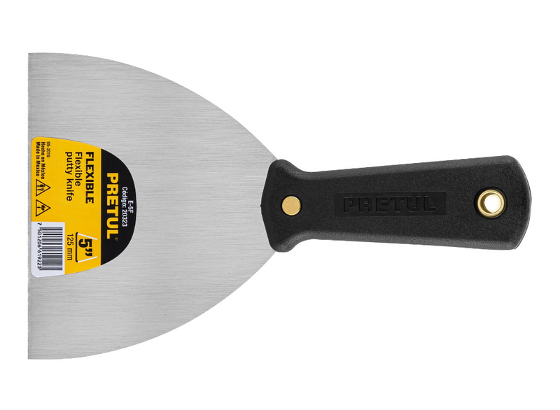 ESPATULA DE 5", FLEXIBLE, PRETUL