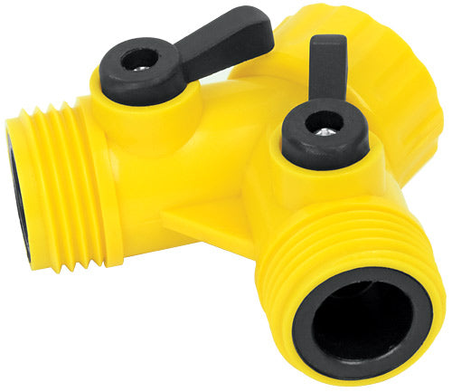 CONECTOR "Y" DE PLASTICO, ENTRADA 3/4" TR