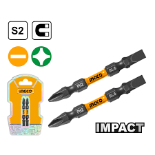 PUNTAS PLANAS PARA TALADRO SL6 1.0 mm,50 mm 2 PZ