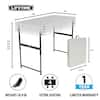 MESA DE PLASTICO 4 FT, PLEGABLE, RECTANGULAR, ALTURA AJUSTABLE, LIFETIME,  SEMI COMERCIAL