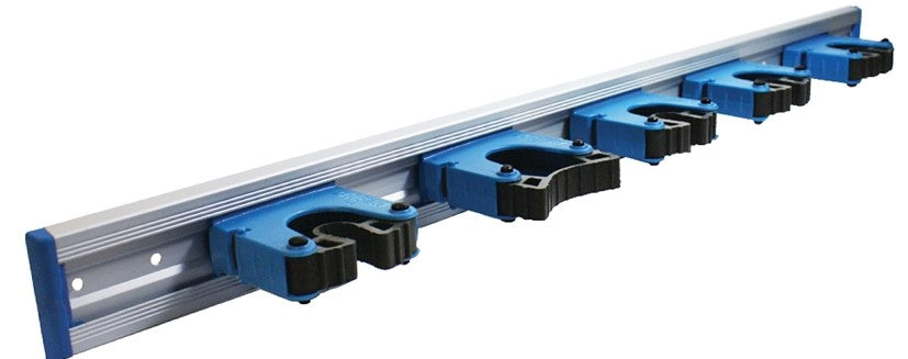 SOPORTE DE ALUMINIO PARA COLGAR HERRAMIENTAS DE LIMPIEZA