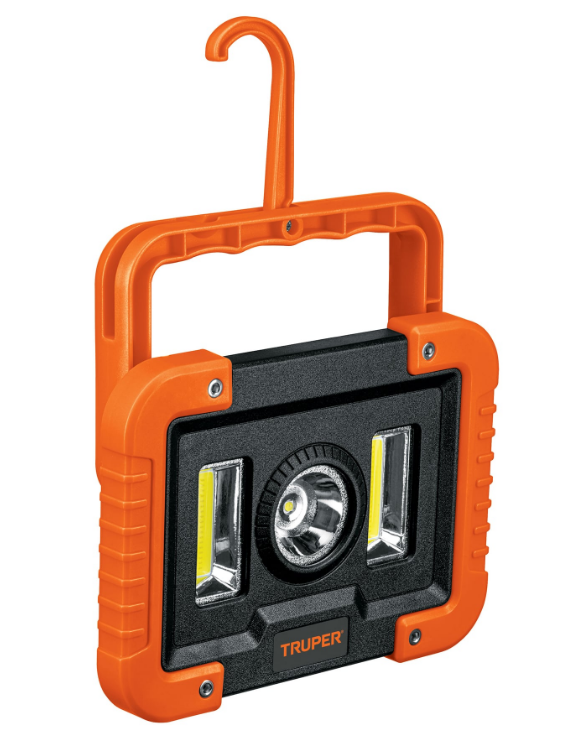 LAMPARA RECARGABLE DE LED DE TRABAJO, 1600lm