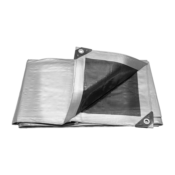 LONA GRIS REFORZADA 3 X 3 M TRUPER