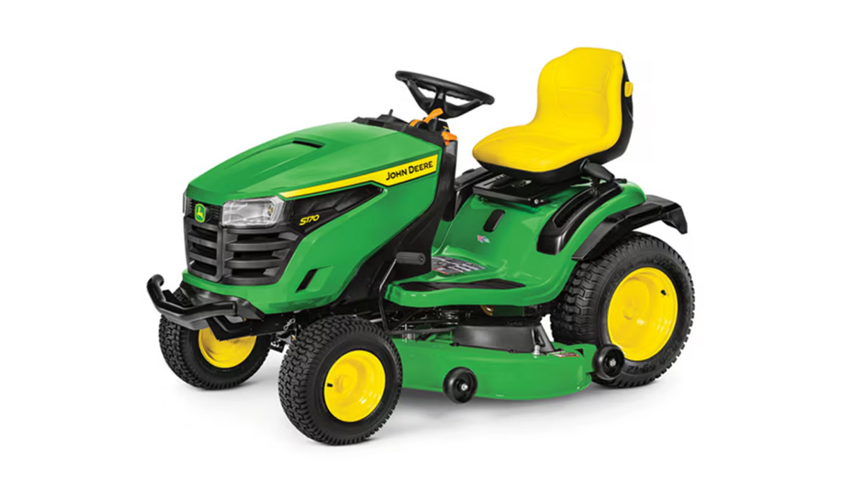 TRACTOR CORTADOR DE CESPED 48", 24.0 HP, JOHN DEERE S170