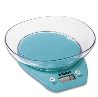BASCULA DIGITAL DE COCINA RHINO, CAPACIDAD DE 5KG