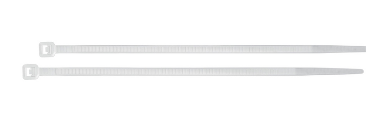 CINCHOS DE PLASTICO, 15 CM, 40 LBS, 50 PZAS, BLANCOS