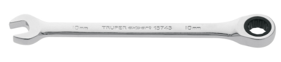 LLAVE COMBINADA CON MATRACA 10 mm TRUPER