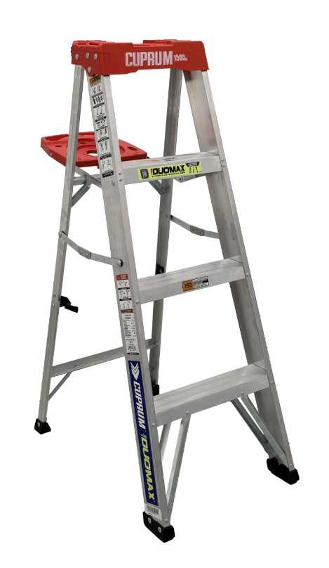ESCALERA DE TIJERA, ALUMINIO TIPO III COMERCIAL 150 kg