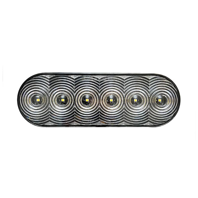 FOCO OVALADO REVERSERO BLANCO 6 LED