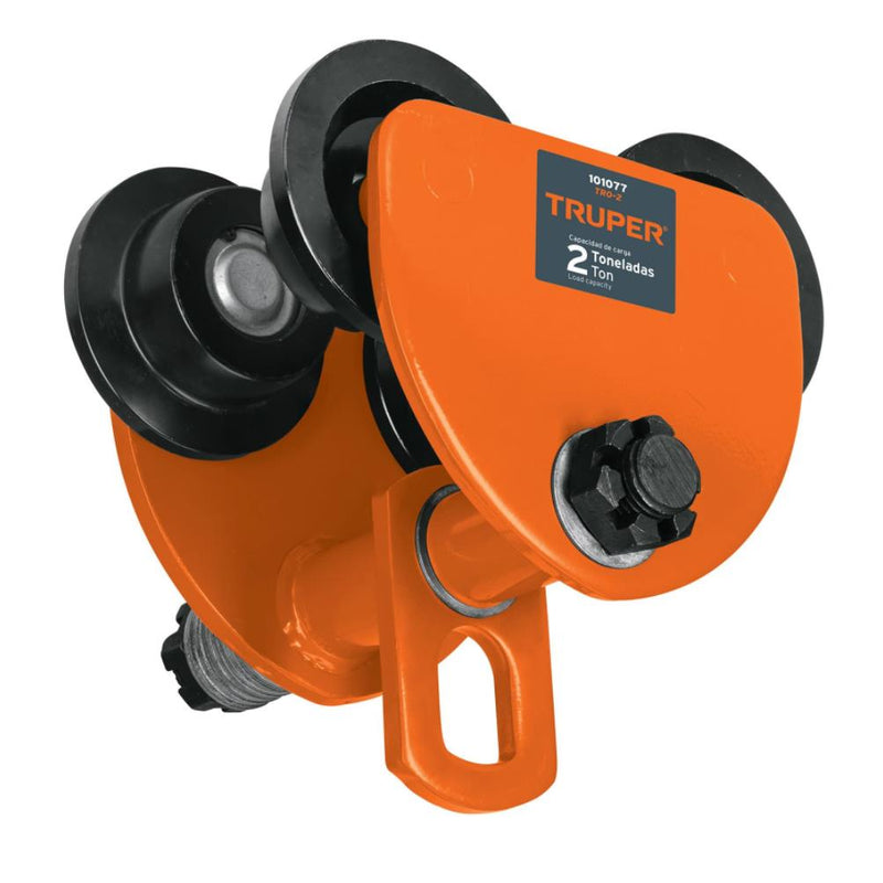 TROLE DE CARGA 2 TON PARA VIGAS IPS E IPR, AJUSTABLE